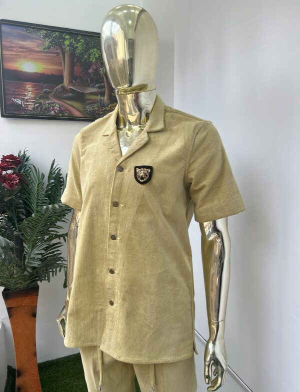 Brown cauldron jacket shirt and pant