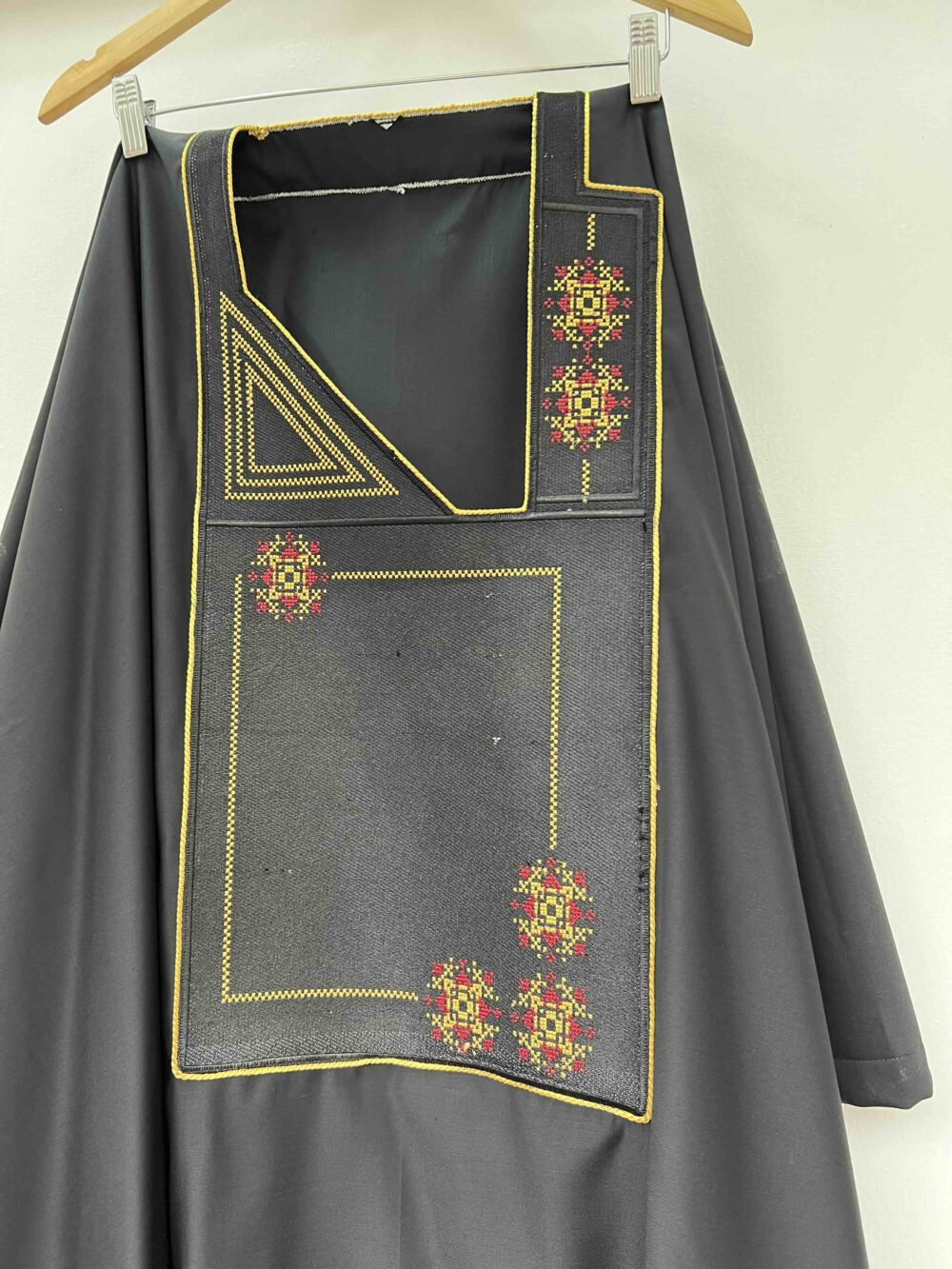 Black embroidered Agbada